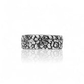 WildFlower - Handcrafted Stainless Steel Floral Spoon Ring RingByJosh