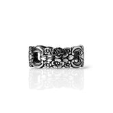 Everbloom- Handcrafted Stainless Steel Floral Spoon Ring RingByJosh
