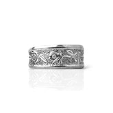 Tres Rosas - Handcrafted Stainless Steel Rose Spoon Ring RingByJosh