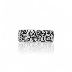 WildFlower - Handcrafted Stainless Steel Floral Spoon Ring RingByJosh