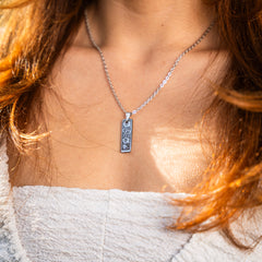 Garden of Eden - Handcrafted Stainless Steel Floral Spoon Pendant RingByJosh