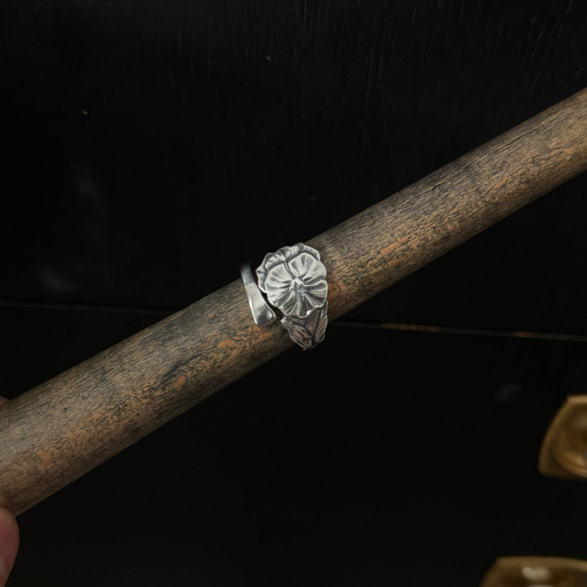 Floral Wrap Spoon Ring - Size 9 RingByJosh