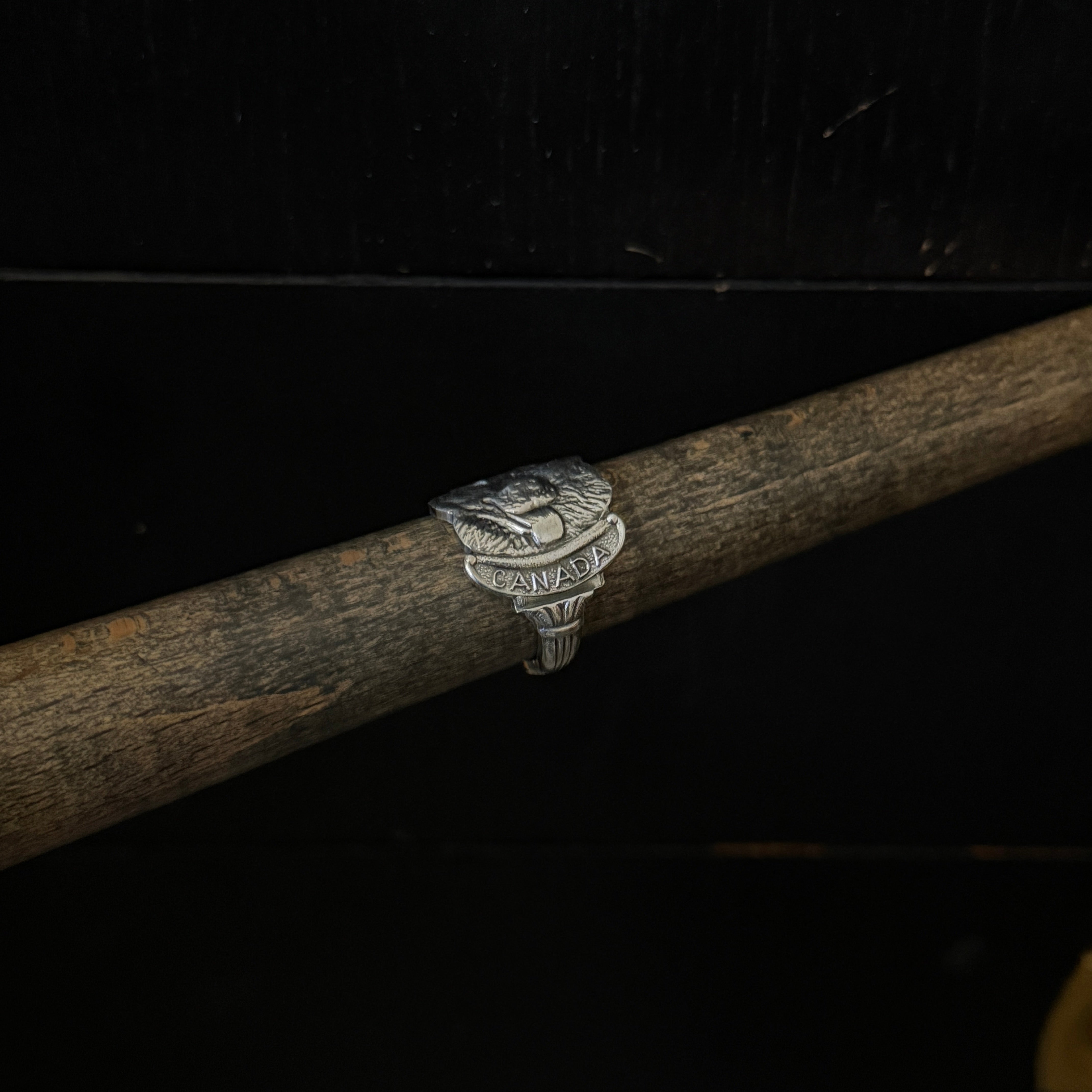 Canada Wolf - Size 8.5 RingByJosh