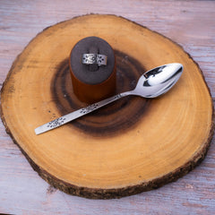 Island Pacific -  Handcrafted Stainless Steel Floral Spoon Ring RingByJosh