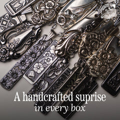 Mystery Spoon Pendant - Vintage Handcrafted Antique Spoon Pendant RingByJosh